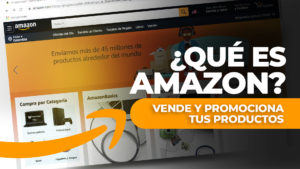 imagen logo Amazon y nombre del artículo que es Amazon