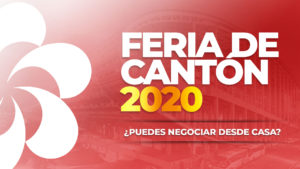 fondo rojo flor feria de cantón 2020
